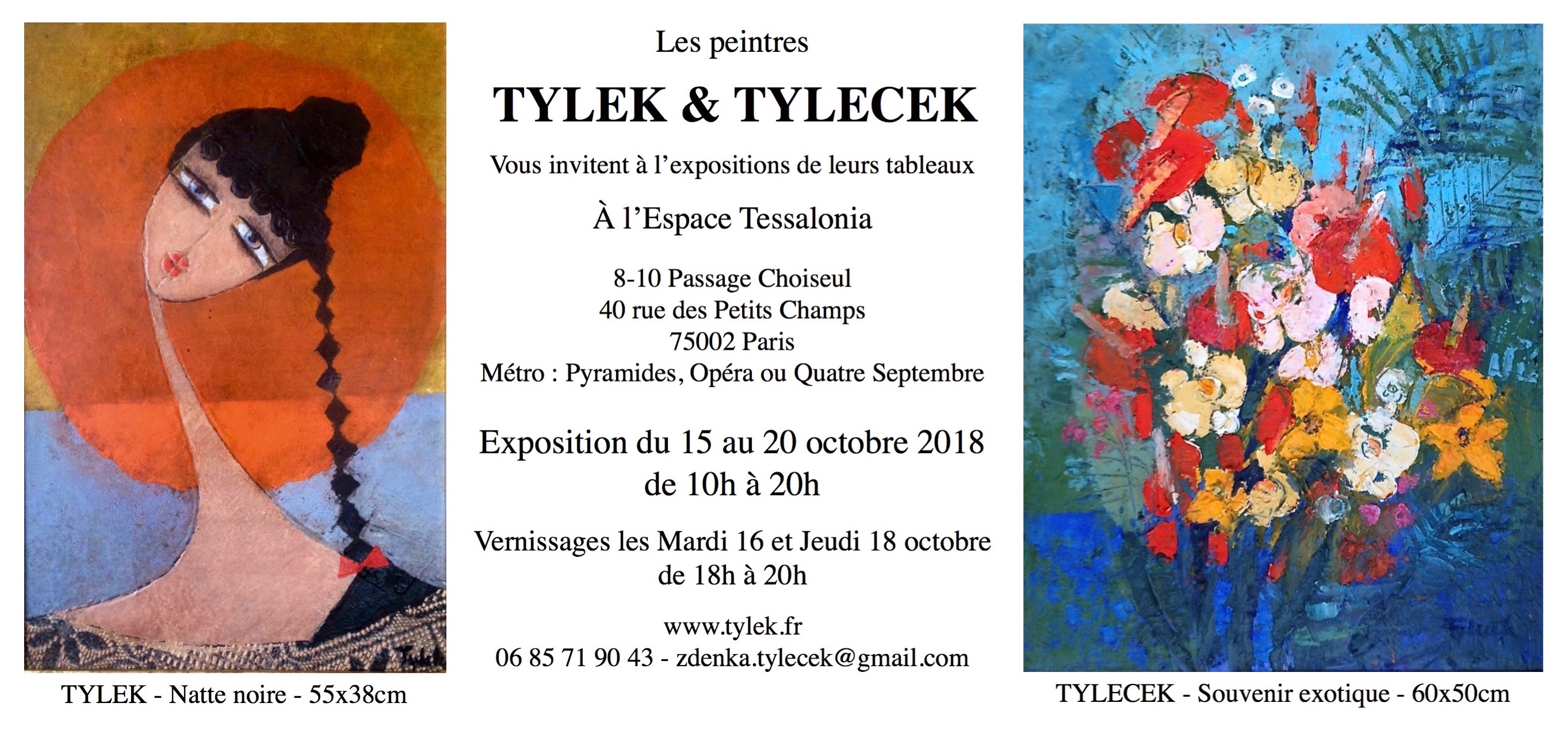 Expo Paris Tessalonia octobre 2018