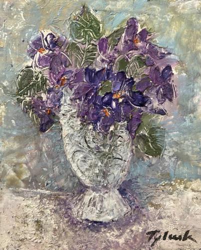 TYLECEK - Bouquet de violettes