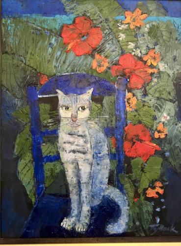 TYLECEK - Chaise-bleu
